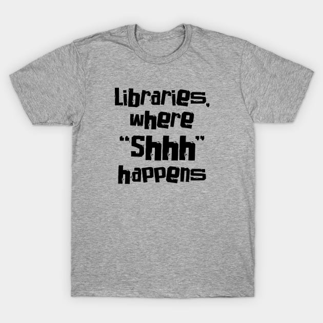 School Librarian Day – April T-Shirt by irfankokabi